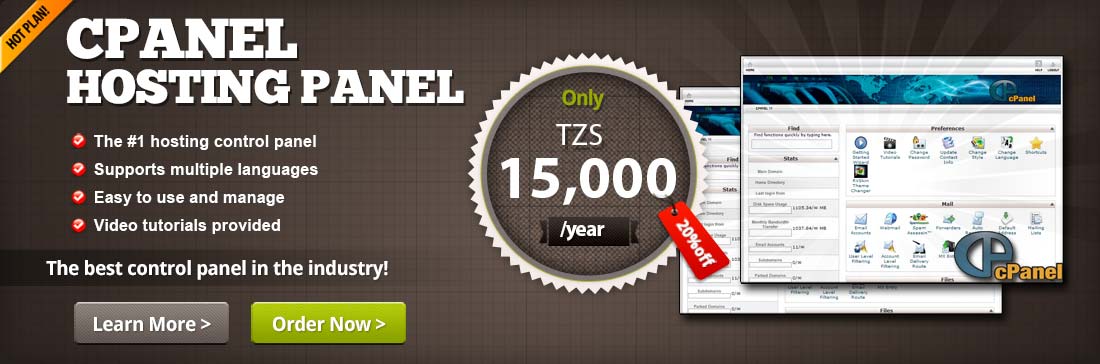 cPanel is the most popular web hosting control panel cPanel is the most popular web hosting control panel